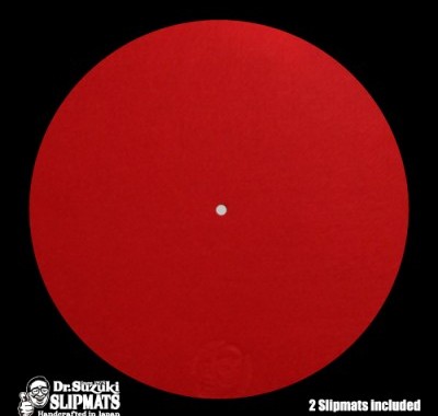 Dr. Suzuki Slipmats Mix Edition [RED]