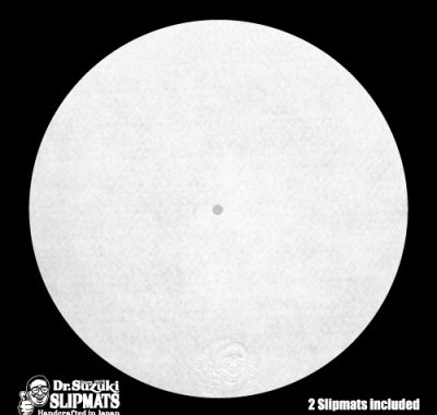 Dr. Suzuki Slipmats Mix Edition [White]