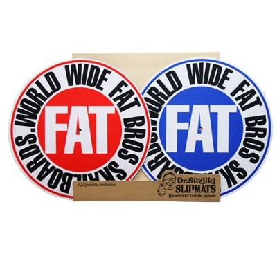 FATBROS x DR. SUZUKI SLIPMATS (RED / BLUE)